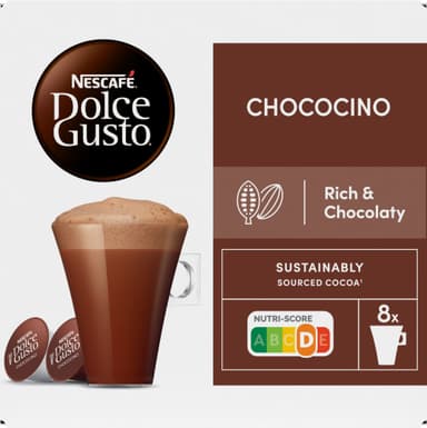 NESCAFÉ Dolce Gusto Chococino Hot Chocolate kaakaokapselit (16 kpl)