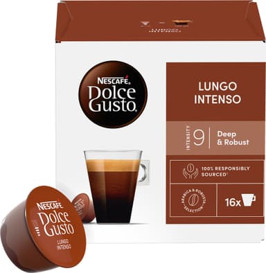 NESCAFÉ Dolce Gusto Lungo Intenso kahvikapselit (16 kpl)