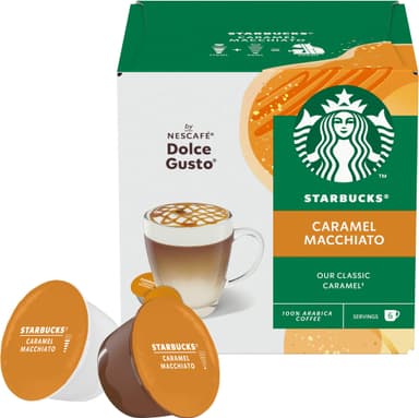 Starbucks Caramel Macchiato by NESCAFÉ Dolce Gusto kapselit (12 kpl)