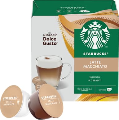 Starbucks Latte Macchiato by NESCAFÉ Dolce Gusto kapselit (12 kpl)