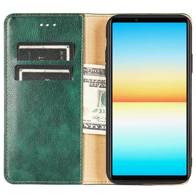 Sony Xperia 10 IV Suojakuori Lompakolle - Musta