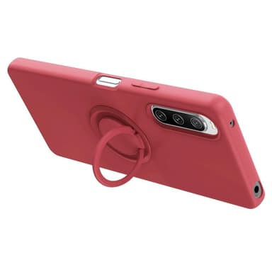Sony Xperia 10 V Nestemäinen Silikoninen Suojakotelo - Musta