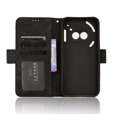Nothing Phone (2a) Nahkakotelo Useita Korttipaikkoja Magneettinen Sulkeminen Puhelinkotelo