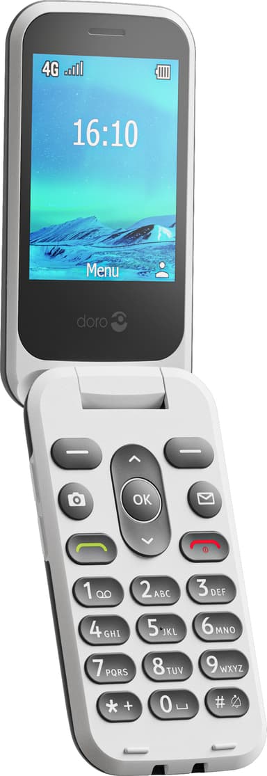 Doro 2881 matkapuhelin (musta)