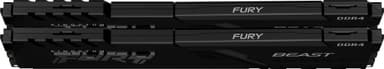 Kingston FURY Beast 32 GB DDR4 RAM muisti 3200 MT/s CL16 (musta)