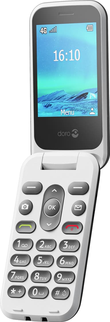 Doro 2881 matkapuhelin (musta)