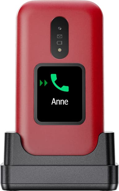 Doro 2881 matkapuhelin (punainen)