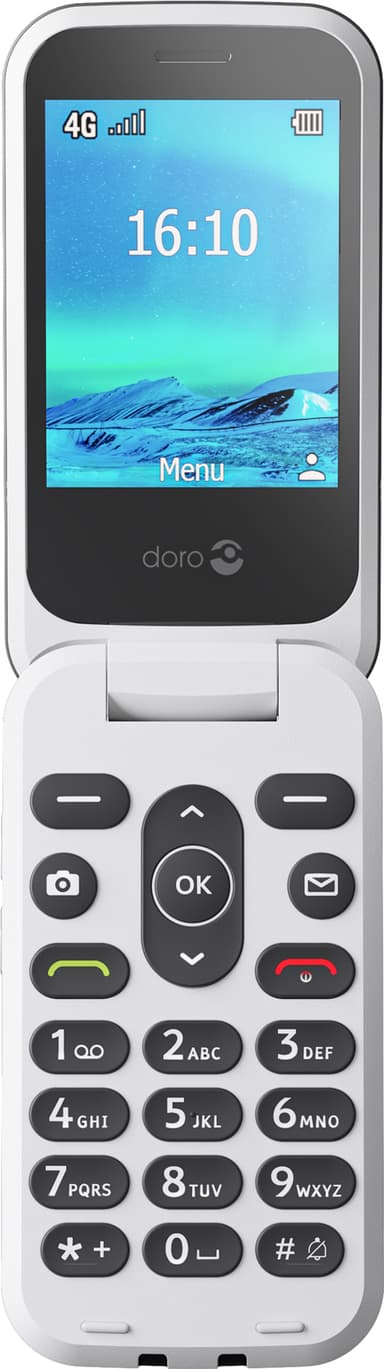 Doro 2881 matkapuhelin (musta)