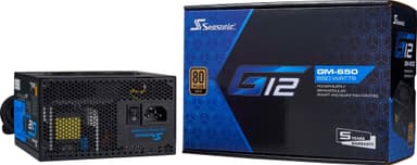 Seasonic G12 GM-650 650 W virtalähde