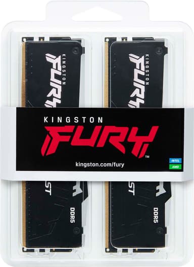 Kingston FURY Beast RGB 32 GB DDR5 RAM muisti 5600 MT/s CL36