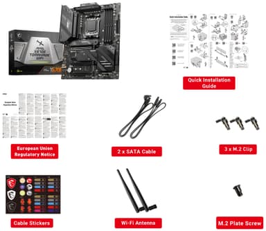 MSI X670E GAMING PLUS WIFI emolevy