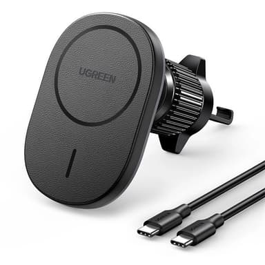 Ugreen magneettinen autoteline ilmaventtiilille - musta