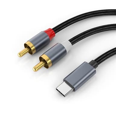 USB-C - RCA -kaapeli 1,2 m