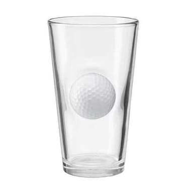 Juomalasi golfpallolla