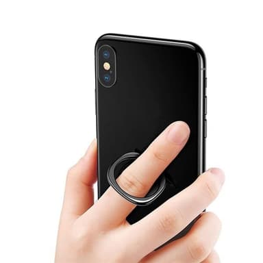 Mobiilirengas parempaan otteeseen - musta