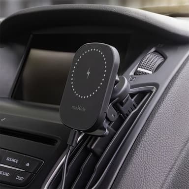 Autoteline 15W langattomalla pikalatauksella tuulettimen säleikölle