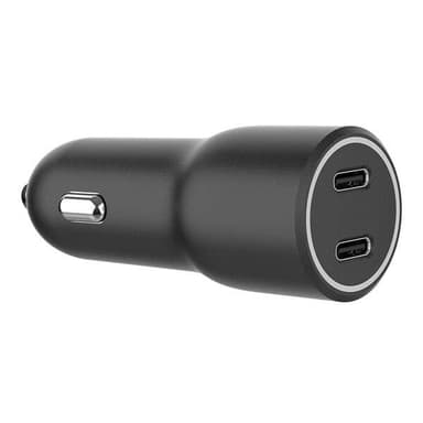 Autolaturi 2xUSB-C 20W PD:llä varustettuna