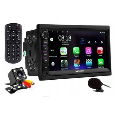 Vordon 7 Bluetooth autoradio, navigaattori ja peruutuskamera