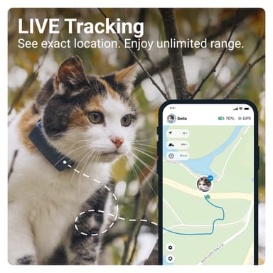  Tractive CAT Mini kissan GPS-paikannin (sininen)