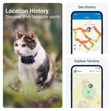  Tractive CAT Mini kissan GPS-paikannin (sininen)