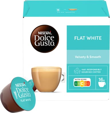 NESCAFÉ Dolce Gusto Flat White kahvikapselit (16 kpl)