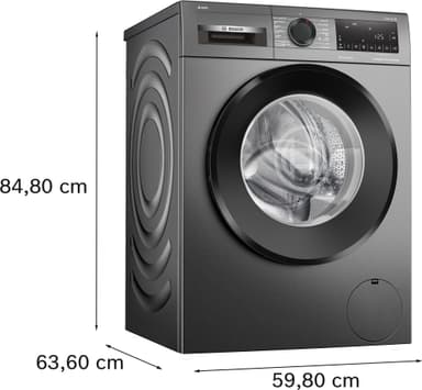 Bosch Pesukone WGG244RFSN (Raudanharmaa)