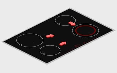 Bosch Induktiokeittotaso integroidulla liesituulettimella PVQ895H26E