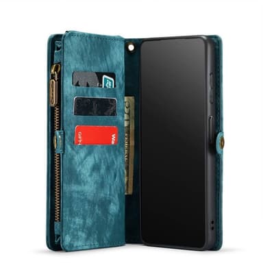 CaseMe puhelimenkotelo 008 8-kortti Samsung Galaxy A25 5G - Sininen