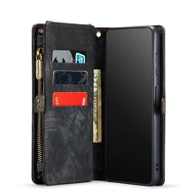 CaseMe puhelimenkotelo 008 8-kortti Samsung Galaxy A25 5G - Musta/harm