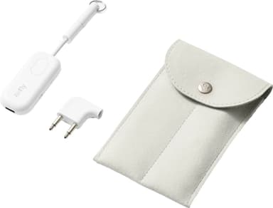Twelve South AirFly Deluxe Bluetooth sovitin kuulokkeille (valkoinen)