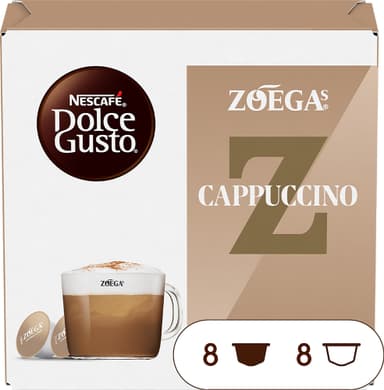 NESCAFÉ Dolce Gusto Zoégas Cappuccino kahvikapselit (16 kpl)