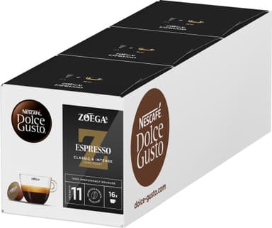 NESCAFÉ Dolce Gusto Zoégas Espresso kahvikapselit (16 kpl)