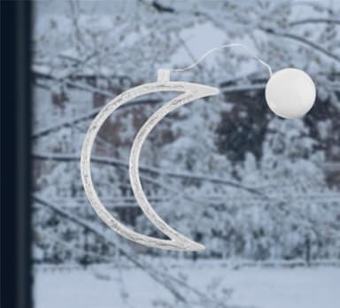 LED-valo jouluksi, Kuu