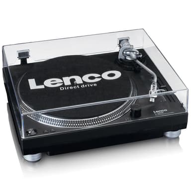 Lenco L-3809 Levysoitin, musta