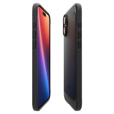 Spigen Rugged Armor Magsafe -kotelo iPhone 16 Plus - musta