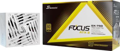 Seasonic FOCUS GX-750 (ATX 3) WHITE 750 W virtalähde