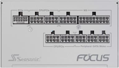 Seasonic FOCUS GX-750 (ATX 3) WHITE 750 W virtalähde
