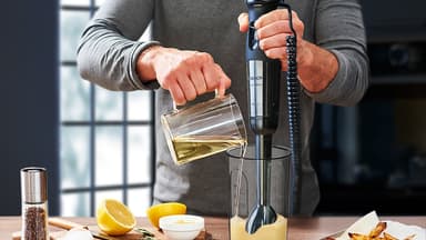 Bosch MaxoMixx sauvasekoitin MS84CB6110 (hiilenmusta)