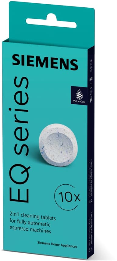 Siemens Espresso EQ Series Calc’nClean puhdistustabletit TZ80001B