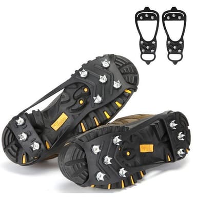 1 pari liukastumista estävää piikkiä Ice Gripper Musta 38-43