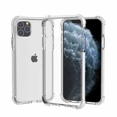 Läpinäkyvä iskunkestävä iPhone 14 Pro -mobiilikotelo Läpinäkyvä iPhone 14 Pro