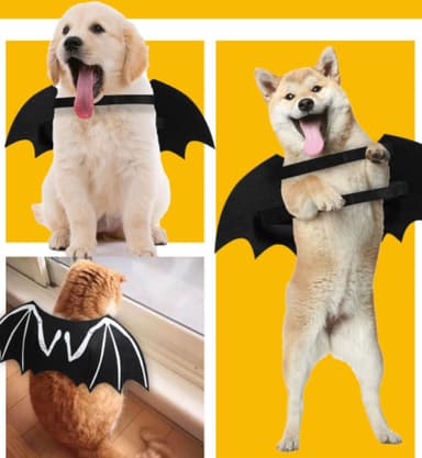 Halloween-asu Batman koiralle/kissalle (koko L)