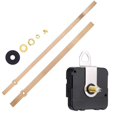 DIY-kellokoneisto käsillä ja tarvikkeilla Kulta