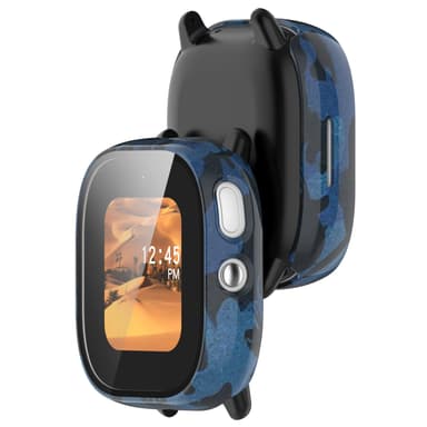 PC-suojakuori karkaistusta lasista näytönsuojalla Gizmo Watch 2:lle Sininen