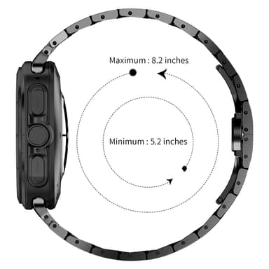 Samsung Galaxy Watch Ultra Iron Man Band 47MM Musta