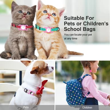 Ofkoz Collar pidike seurantalaitteelle (vaaleanpunainen)