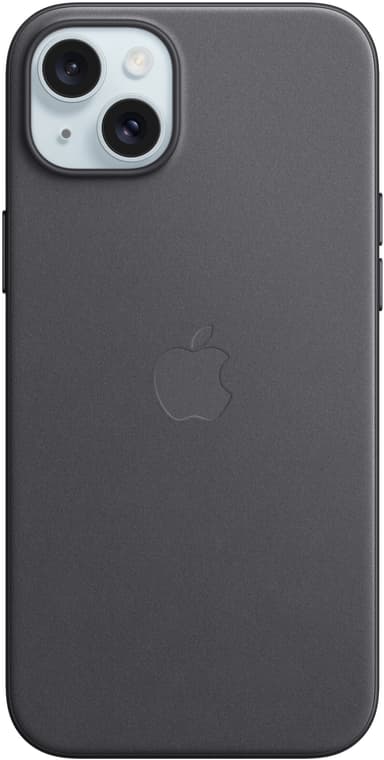 iPhone 15 Plus FineWoven MagSafe suojakuori (musta)