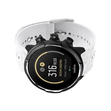 Silikonirannekello Suunto Watchiin Valkoinen Suunto 9