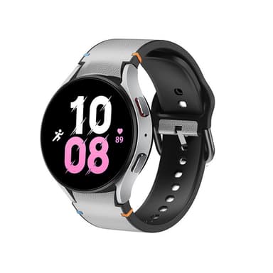 Harmaa silikonirannekoru Samsung Galaxy Watch 7:lle Harmaa