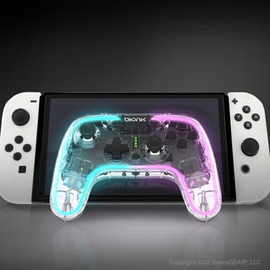 Bionik Neoglow Nintendo Switch langaton peliohjain